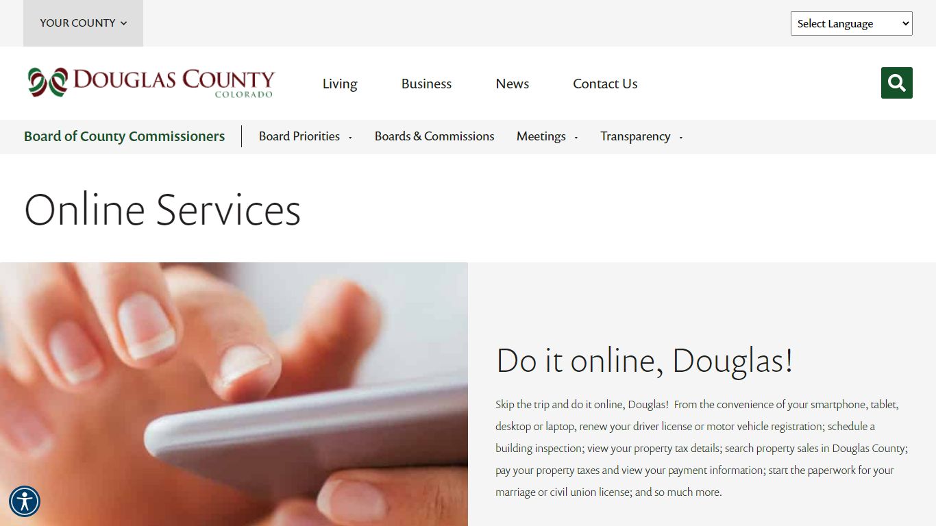 Online Services - Douglas County